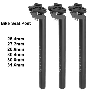 300mm Bike Seat Post 25.4-31.6mm, Universal Fit for Mountain & Road Bikes, Durable Design for Comfortable Riding
