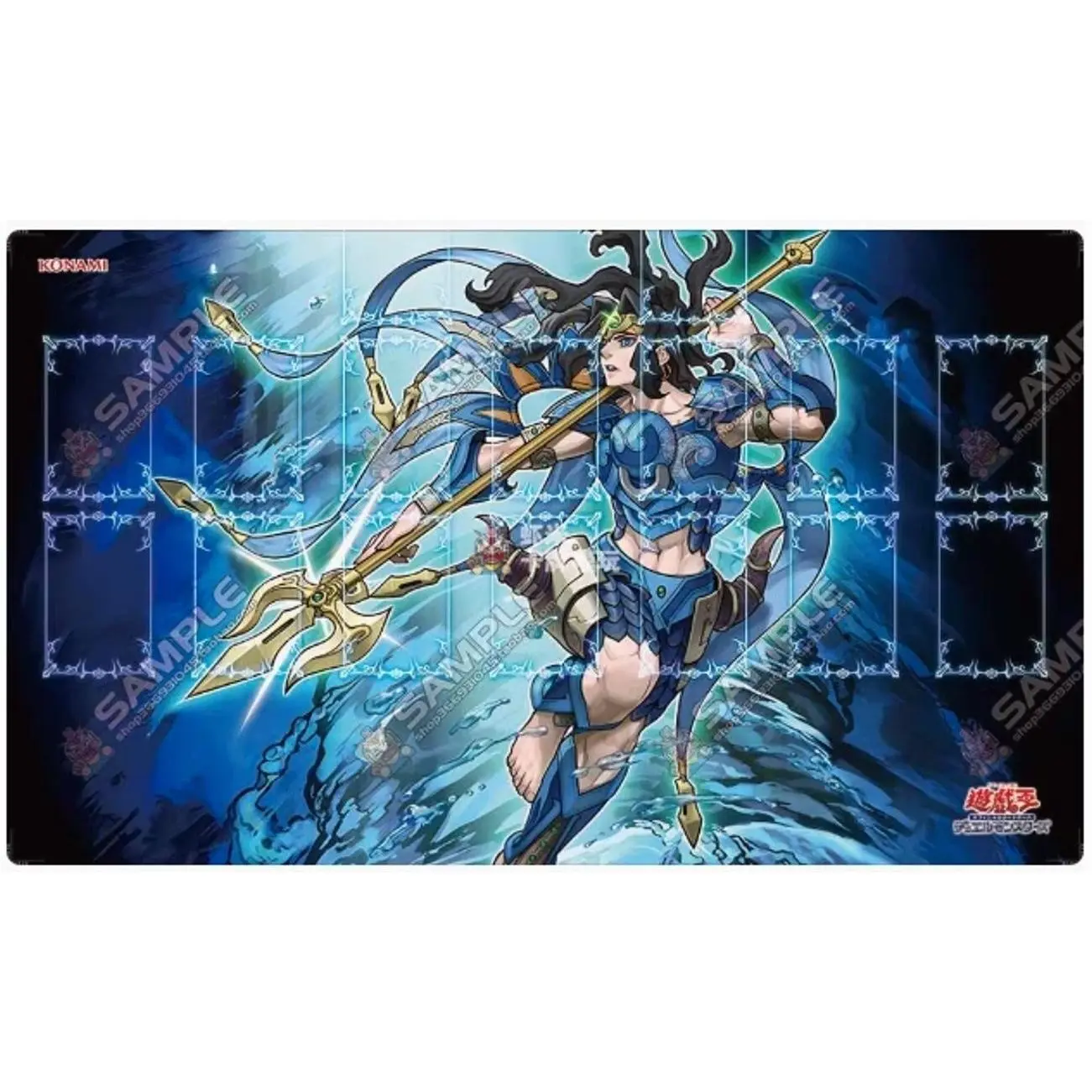 Yugioh Playmat Yu-Gi-Oh! Neptabyss, the Atlantean Prince