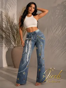Jaz Bow Jean - Womenswear Bottom with Unique Design and Stylish Look