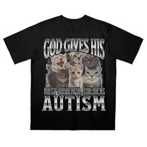 God Gives His Most Powerful Soldiers Autism Shirt, Autism Awareness Shirt, Autism Shirt, Funny Autism Shirt, Funny Cringe Shirt, Y2k Shirt