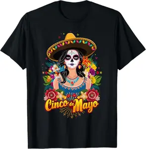 Cinco De Mayo Girl Mexican Fiesta 5 De Mayo T-Shirt