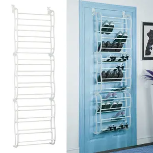 Over-The-Door Shoe Rack Wall Hanging Closet Shoe Organizer Storage Stand
