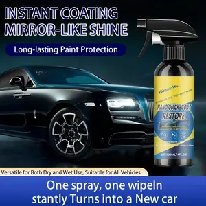Car Nano Quick Coat Restore Coating Spray 350ml |Advanced Fast-Acting Car Coating I Dust Proof & Glazing ILong-Lasting Showroom Gloss