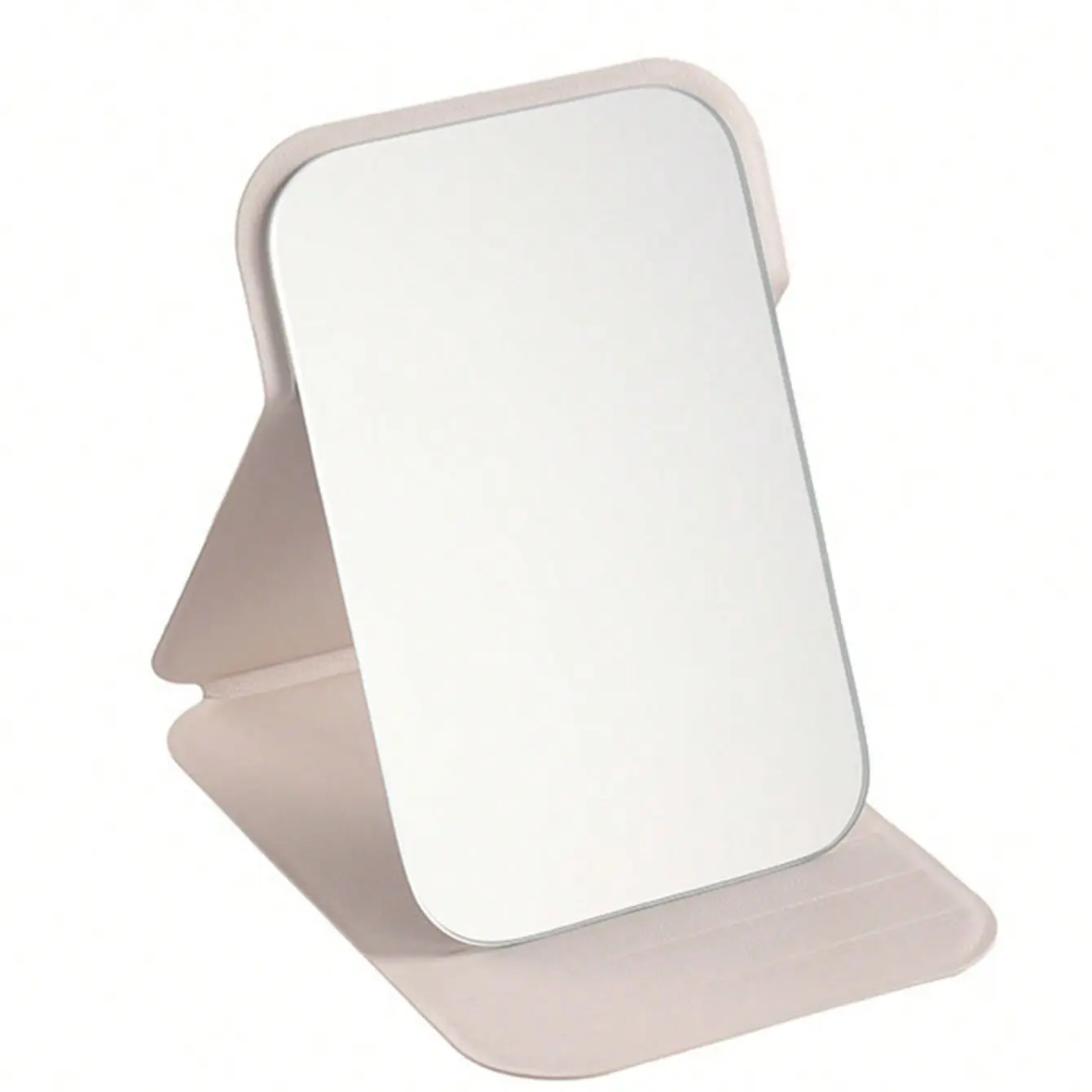 Foldable Makeup Mirror Portable Desktop High Definition Cosmetic Mirror, Student Dorm Princess Mirror for Women, Large Medium Small Size Desk Vanity Mirror, Folding Makeup Mirror