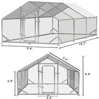 19.2’ L × 9.84’ W × 6.6’ H