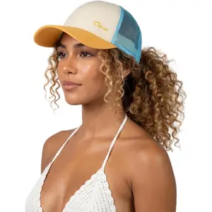 TOP-EX ChicPony™ S/M M/L High & Low Ponytail Beach Golf Snapback Trucker Hats for Women Girls Summer Cute2026
