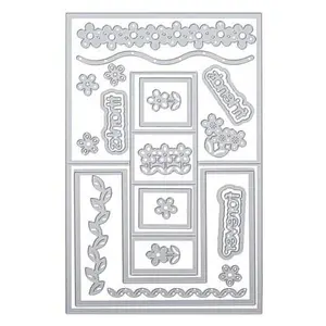 Crafts & Sewing The Stamps of Life Friends Forever Step-Up Card Die Set