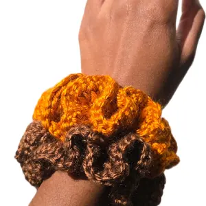 Handmade Crochet Scrunchies - Unique Handmade Design, Perfect for Stylish Hair Accessories