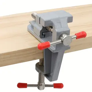 Heavy-Duty Desktop Clamp, Quick Positioning, Max Opening 30mm, Durable Base Plate, Ideal for Woodworking & Metalworking Projects