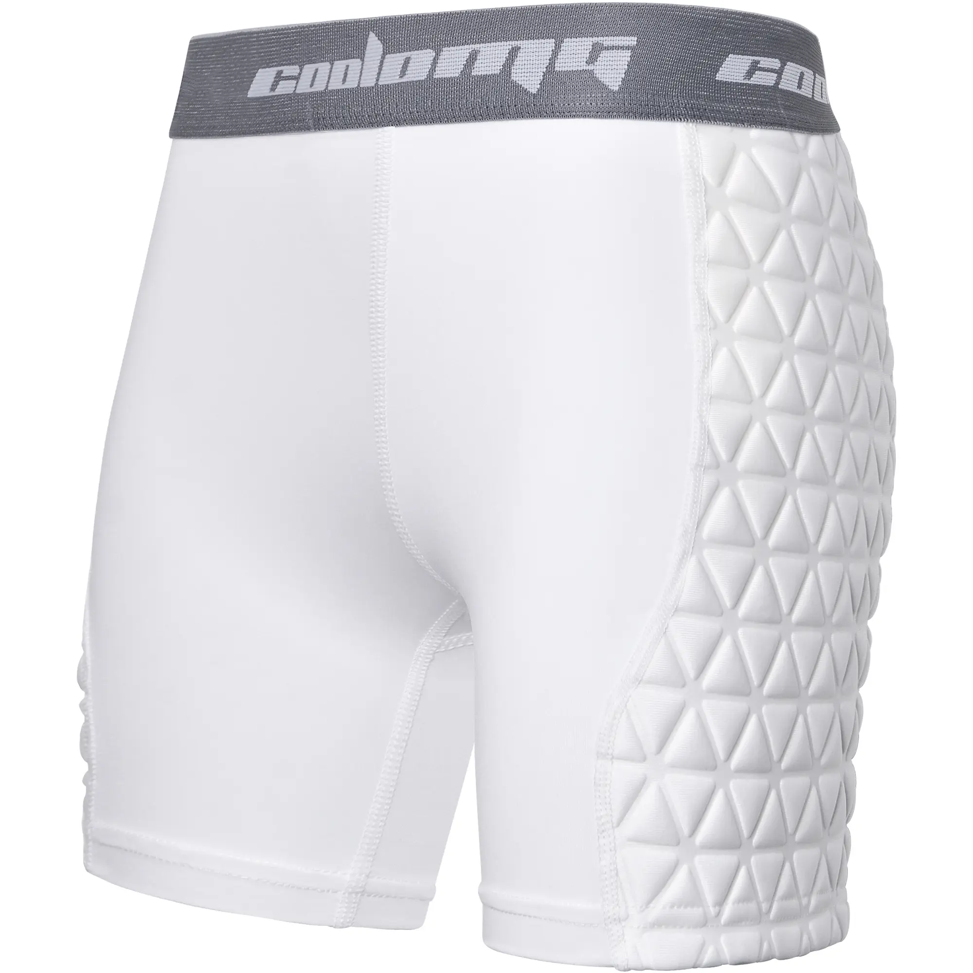 COOLOMG Youth Girls' Padded Compression Sliding Shorts, High-Stretch Fabric with 5-6mm EVA Pad for Shock Absorption for Softball & Baseball, Compression Sports Shorts, Female, Elastic, Tight Compression