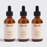 100% Pure Organic Cold-Pressed Castor Oil - 3 Pack