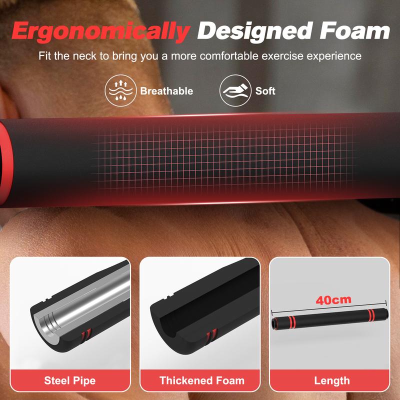 RELIFESPORTS 6-in-1 Adjustable Dumbbell Set | Squat Bar & Tire Flipper Included | Free Weights for Men & Women | Space-Saving Multifunctional Home Gym Equipment