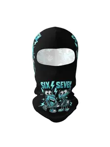 1 piece Steal a Brainrot Six Seven Gaming Meme  Face Mask Full Coverage Windproof Breathable Face Mask with for Muertos Lightweight Durable Ideal Halloween Mask Costume Party Accessory Gift