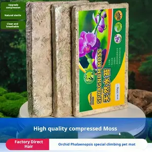 3.5oz/5.3oz/7oz high compression rate and strong water absorption sphagnum moss Plant Compressed Garden