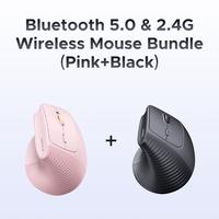 Black+Pink-Bluetooth 5.0+2.4G Model