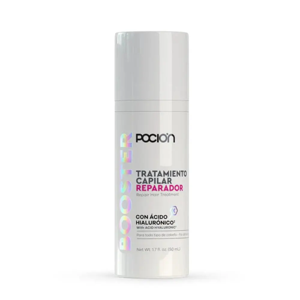 Hyaluronic Acid Hair Repair Booster Treatment - Lightweight Haircare Formula for Frizz Control, Dry Hair Restore, 50ml