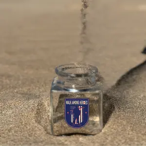 D-Day 80th Anniversary Commemorative Bottle of Sand + commemorative label