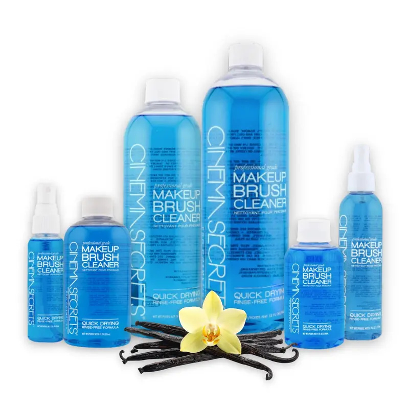 Cinema Secrets Brush Cleaner - No Water Needed, Waterproof Makeup Removal - Ideal Cleanser for Cosmetic Brushes and Tools Lid Makeup Remover