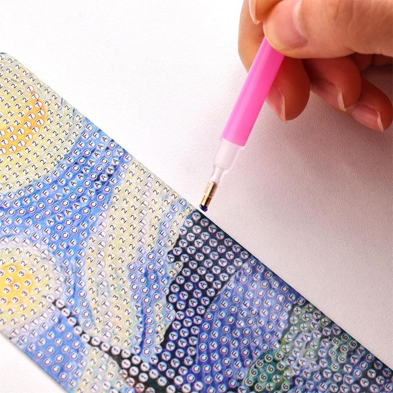 Vintage Oil Painting Pattern DIY Diamond Art Bookmark Set, 4 Counts/set Bookmark with Tassel & Tools, Handmade Bookmarks for Journals, Planners, and DIY Crafts, Book Accessories