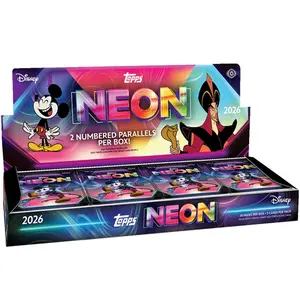 1 (ONE) Pack of 2026 Topps Disn Neon HOBBY Box