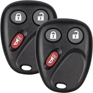 Key Fob Keyless Entry Remote Control Compatible with Chevrolet Chevy Equinox Avalanche Silverado Suburban Tahoe/Cadillac Escalade/GMC/Hummer H2 Car Key Replacement for LHJ011