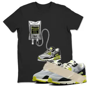 Sneaker Therapy Sneaker Tees - Max 90 Cyber, Streetwear Fashion, Hiphop Outfit