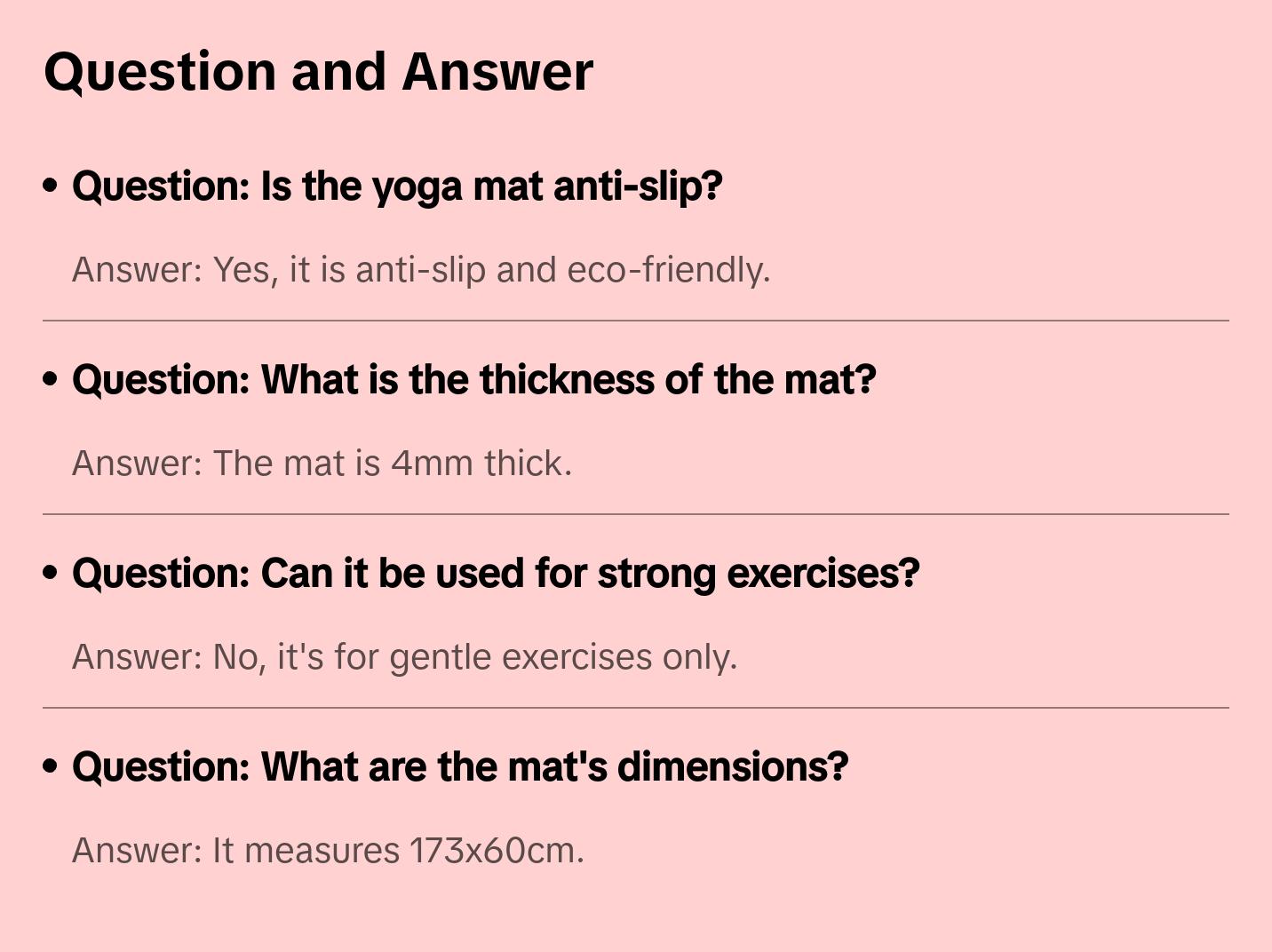 15Mm Yoga Mat Gymnastic Workout Non-Slip Exercise Physio Pilates Sports 60X173Cm