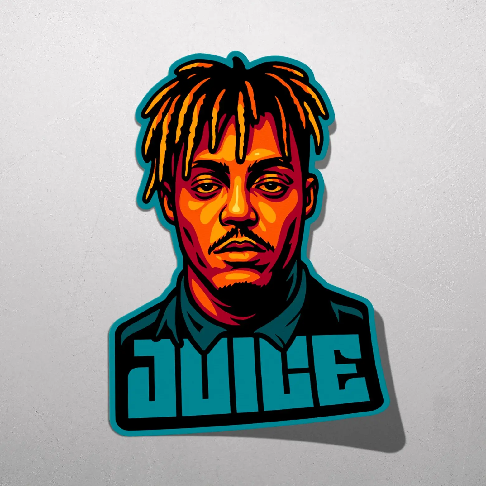 Juice Sticker - Rap Inspired Tribute Decal
