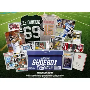2026 Gold Rush Shoebox Collection Football Box