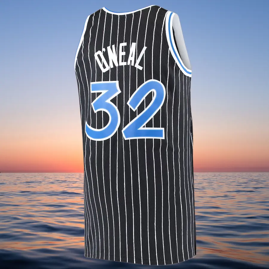 Shaquille O'Neal Men's Classic-Design Sleeveless stitched Retro Basketball Jerseys Black shirt