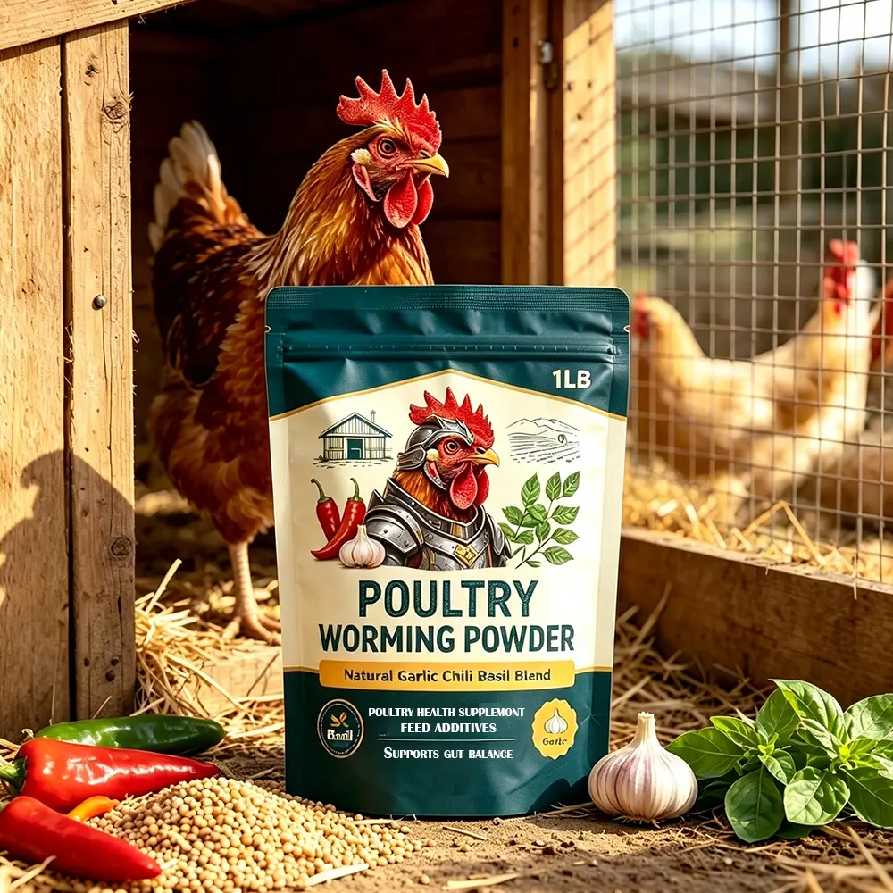 Naturals Chicken De-wormer Chili Mix, 16oz | Daily Worm Defense • Boost Egg Quality • Feather & Vitality Boost • Gut Health Support • Made in USA
