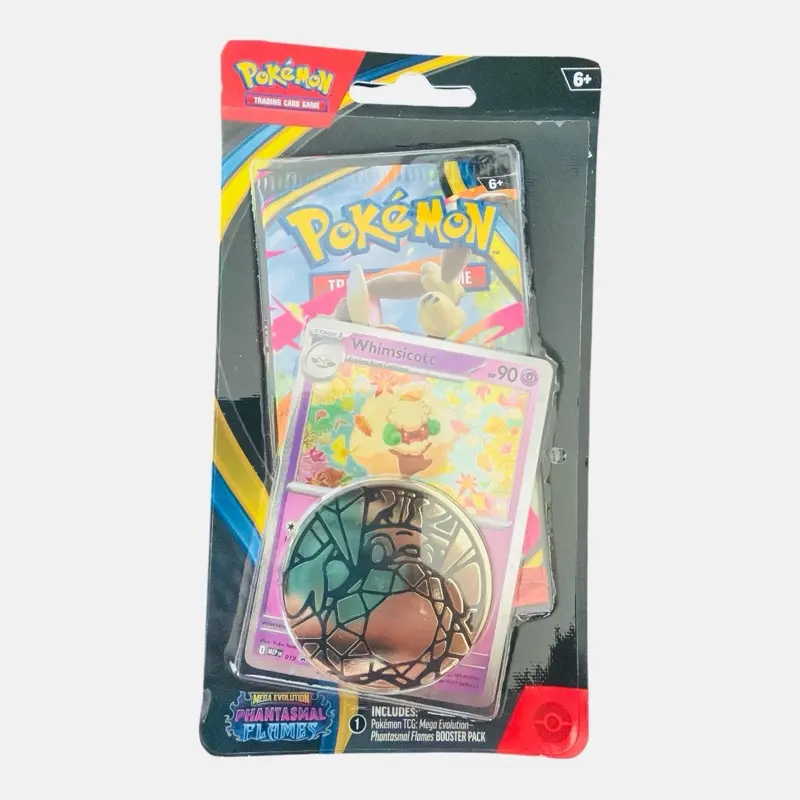 Pokémon Mega Evolution Phantasmal booster pack (10 cards per pack)