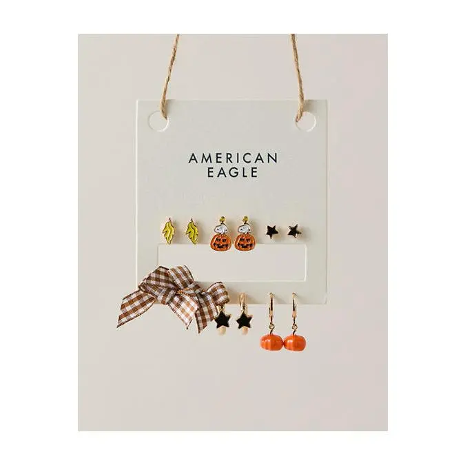 AE Snoopy Fall Earring 6-Pack