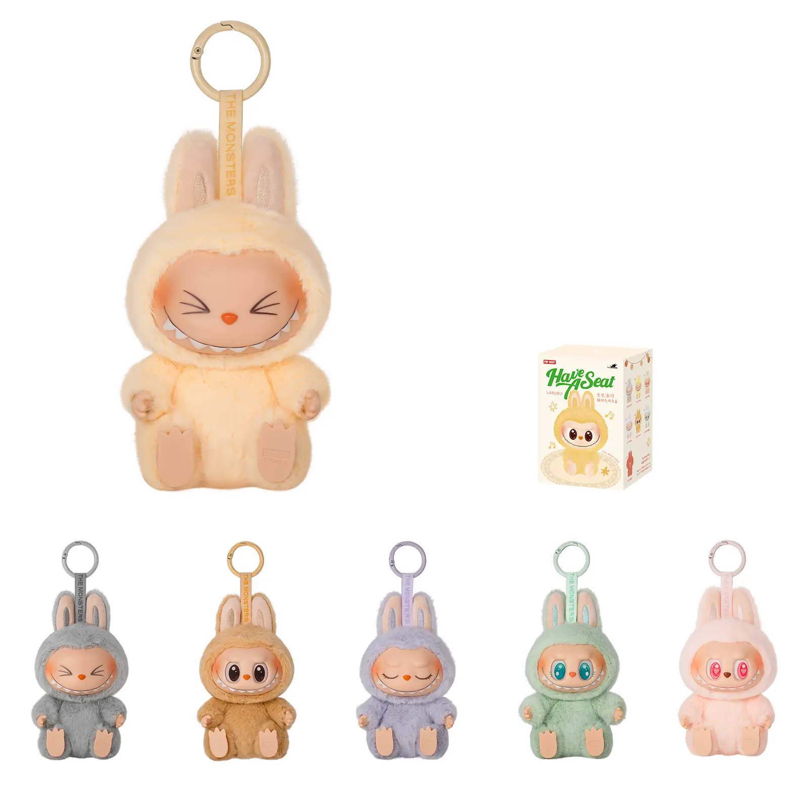 [creator] -THE MONSTERS - Have a Seat Vinyl Plush Blind Box