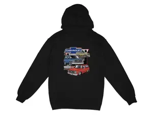 Chevrolet K5 Blazer Hoodies, Classic 73-80 C10 Truck Design, Vintage Car Lover Gift, Custom Lowered Truck, Retro Auto Fan Hoodies