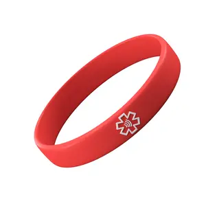 Contact Co. Smart Emergency ID Silicone NFC Wristband, Vibrant Smart Band with App-Free Sharing, Seamless Band for Tech Enthusiasts and More