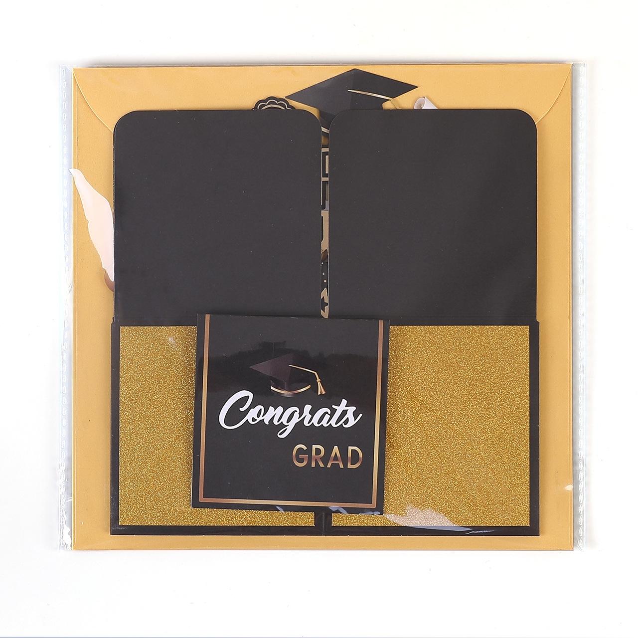 2026 Graduation Pop Up Card- Congrats on Your Grad  - Foldablefor University, College, High School Graduation, Gift for Classmates and Teachers