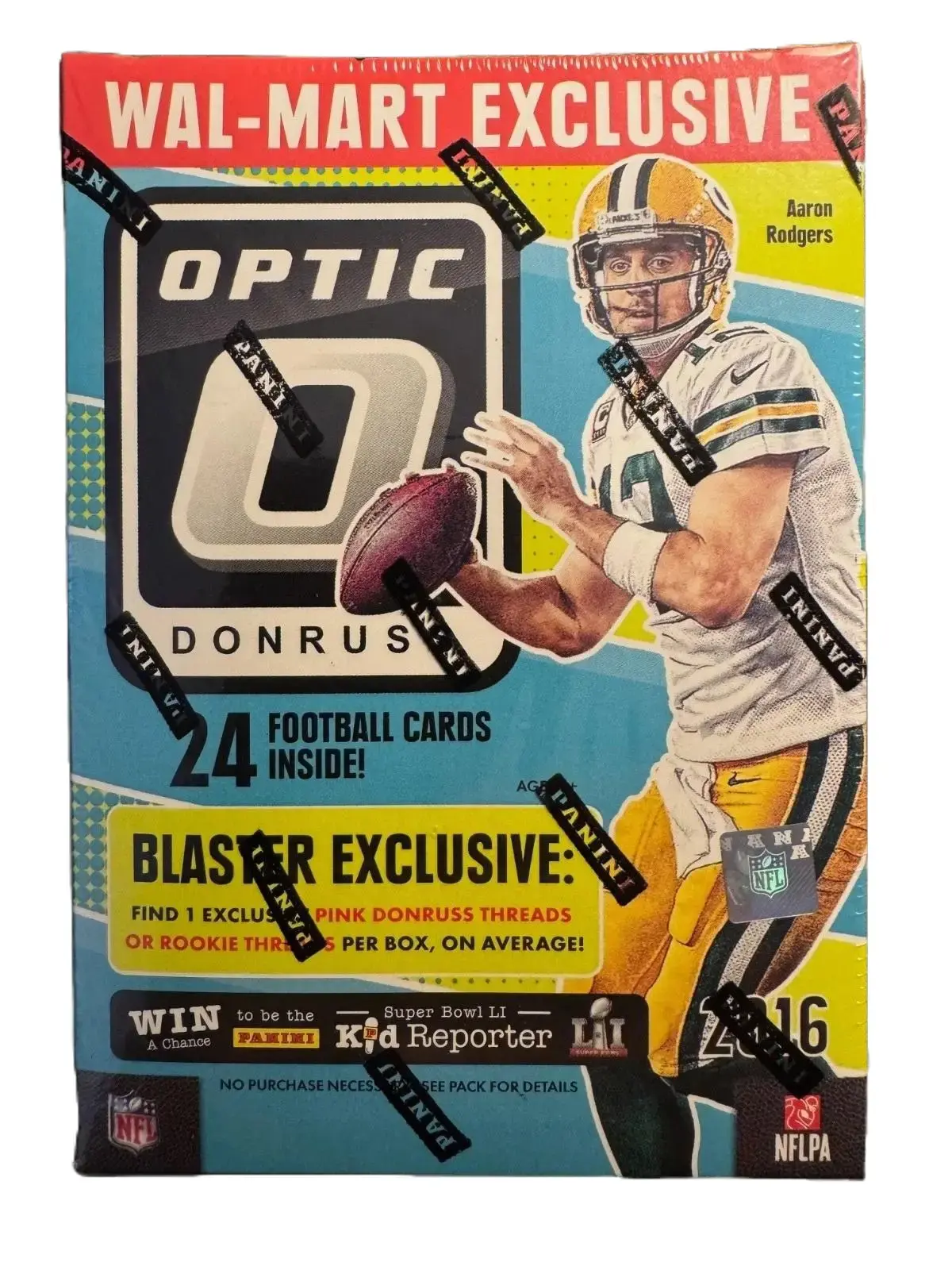 2016 Panini Donruss Optic Football Walmart Exclusive Blaster Box Football Trading Cards Collectible Sports Cards