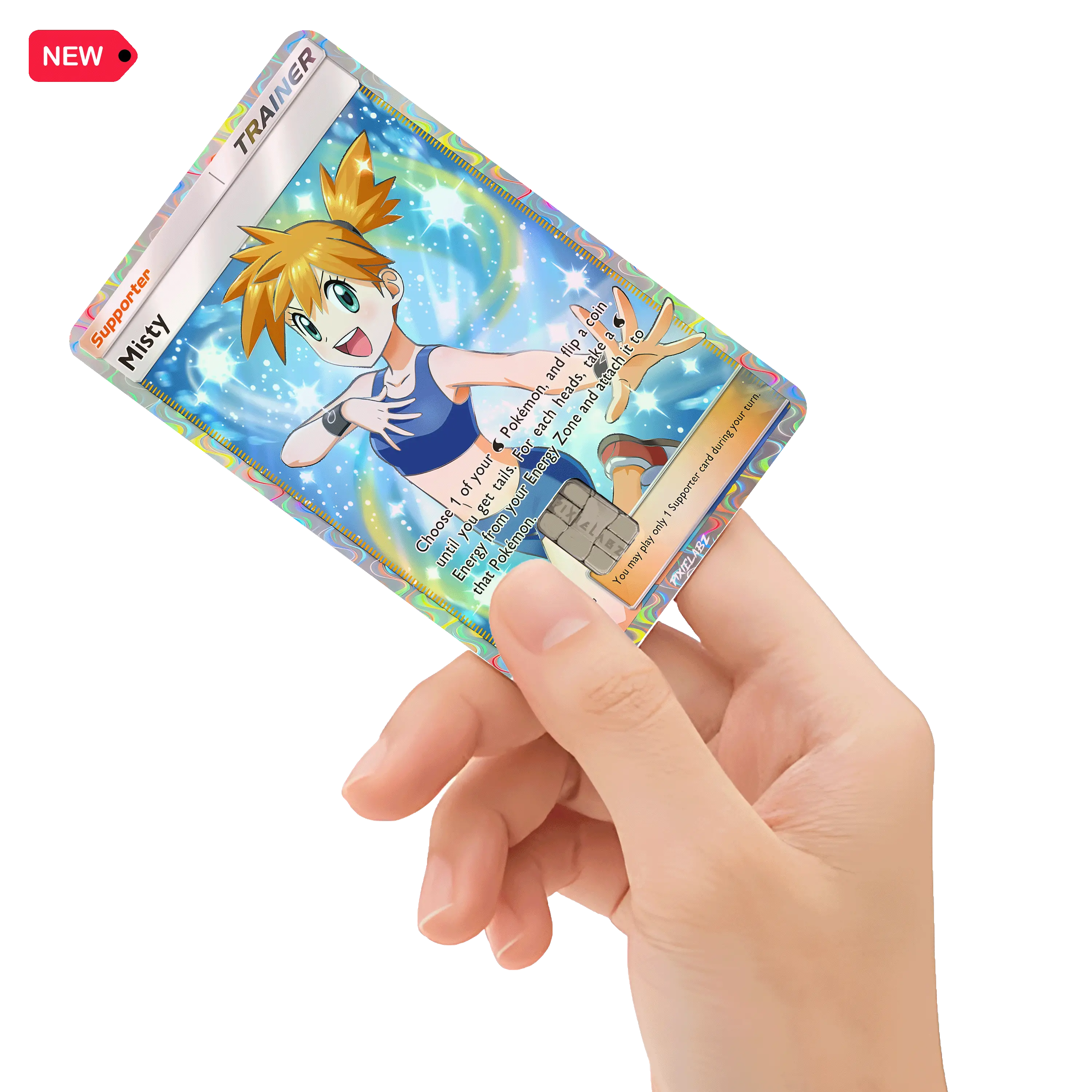 TCG Pocket Holographic Debit/Credit Card Decal