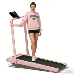 Cute Pink Treadmill – Compact Folding Design, Walking & Running at Home, Ideal for Apartment Workout and Cardio Training