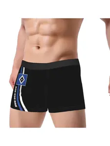 1piece Football Underpants Breathbale Panties Man Underwear Print Shorts Boxer Briefs Halloween Christmas