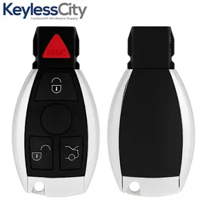 1997-2014 Mercedes Benz / 4-Button Fobik Key / IYZ-3312 / 315 MHz (Single Battery) (AFTERMARKET)