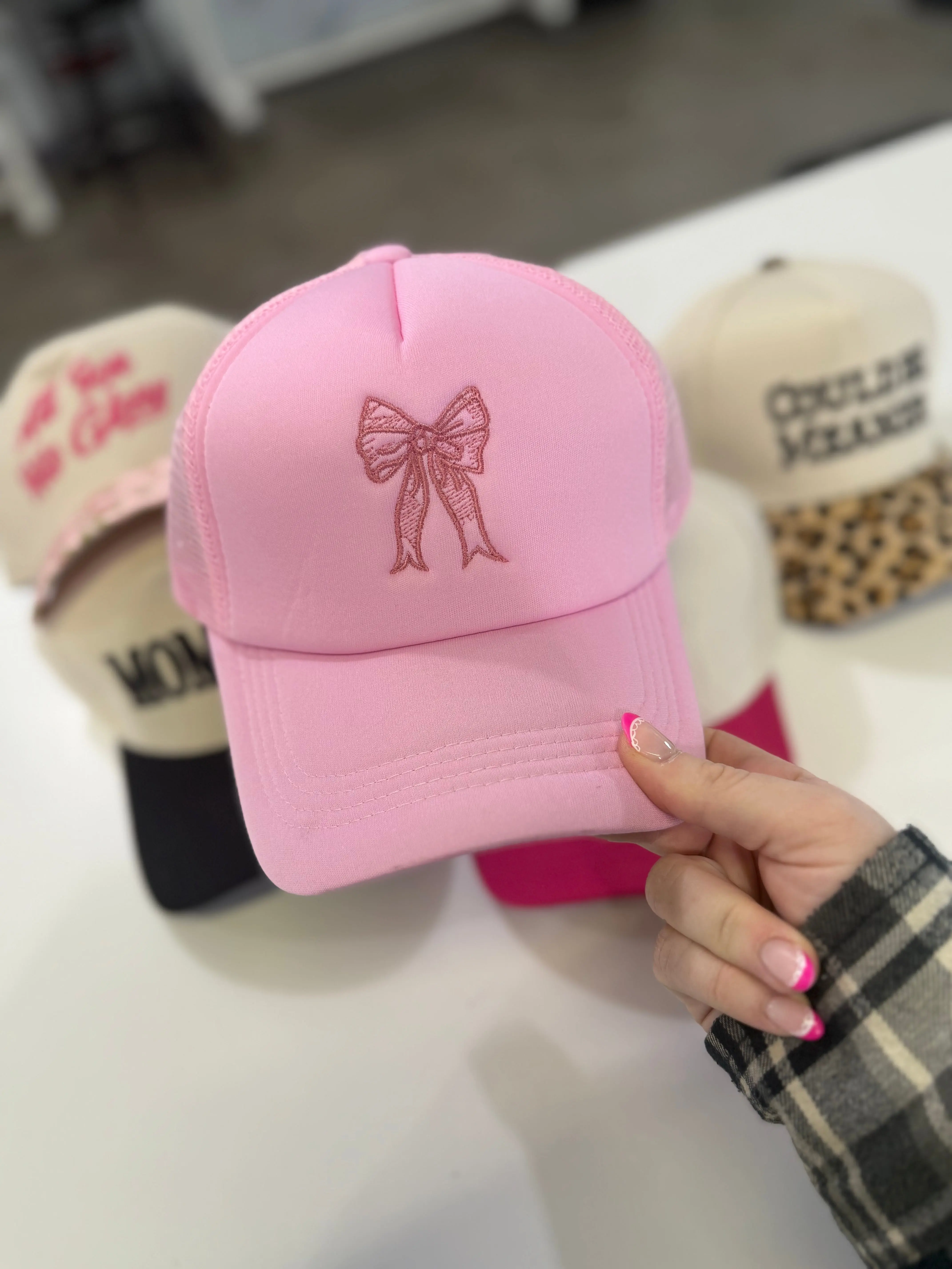 Bow Trucker Hats Bow Trucker Hats