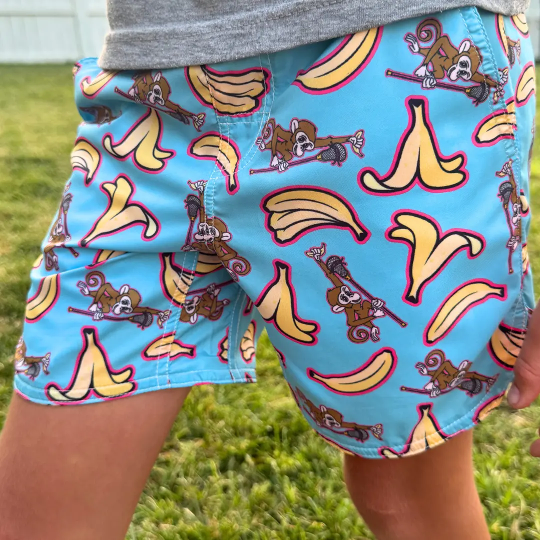 Lacrosse Ryder™ Relaxed Fit Training Shorts - Banana Split, Comfortable, Lightweight Sports & Outdoor Activewear