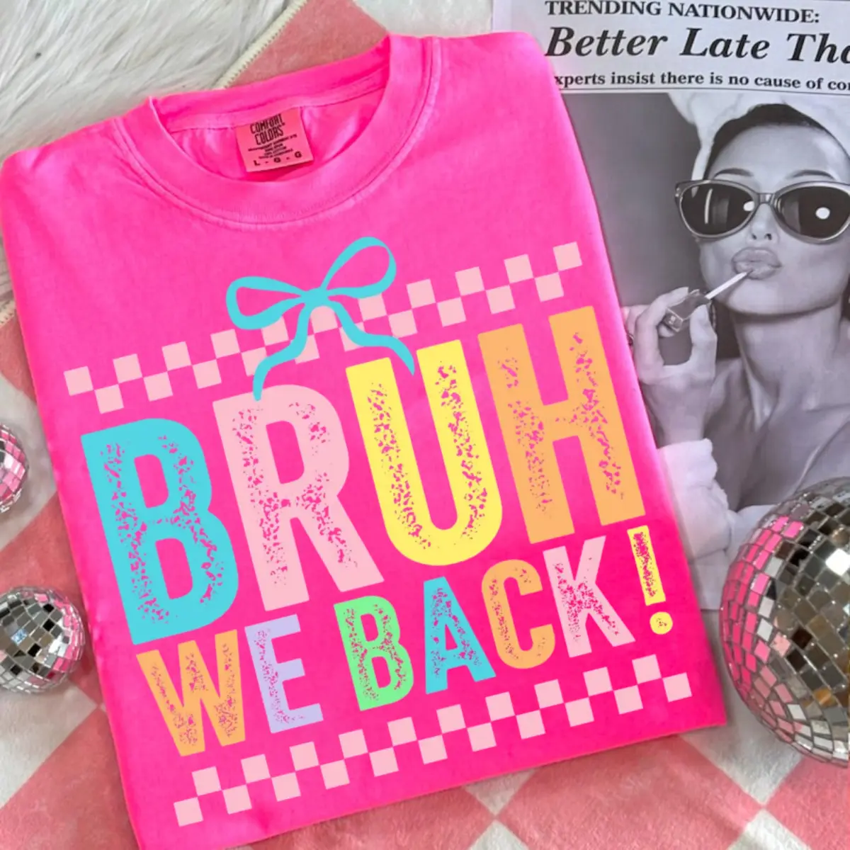 Comfort Colors Shirt, summer shirt, neon summer shirt, girls trip shirt, back to school, preppy teacher, school summer shirt, Neon Back to School, retro summer shirt, first day of school, teacher shirt, summer vibes shirt, girls 1st day school