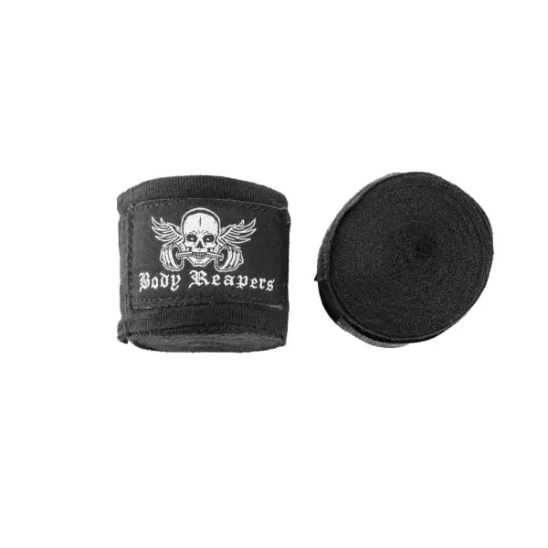Hand Wraps for Boxing & MMA - Cotton Blend Wrist & Knuckle Wrap, 3.5m/4.5m, Red or Black