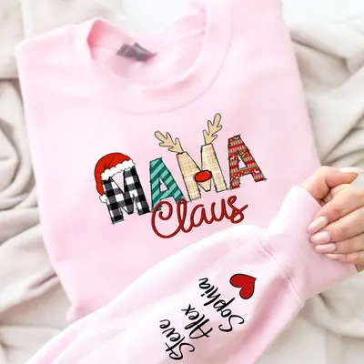 Custom Sweater Mom Withbaby Clothes TikTok Shop
