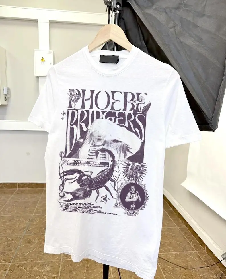 Phoebe Bridger I Know the End Punisher Vintage Tshirt, Alternative Indie Rock Boygenius, Phoebe Concert Tee, Bridgers Tshirt gift for her