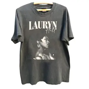 Lauryn Hill Rap T-Shirt, Lauryn Hill Album Rap Retro Graphic Unisex T-Shirt, Lauryn Hill World Tour 2024 T-Shirt, Hip Hop Music, Rock Style Tee