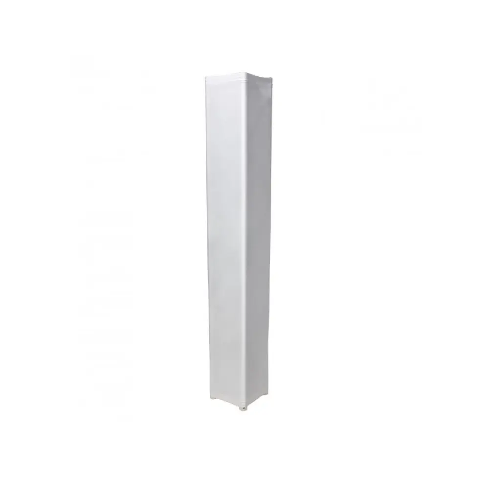 Pro X WHITE 6.56ft 2 meter Lycra Cover Scrim Sleeve fits 12" Quad Box Truss Segment